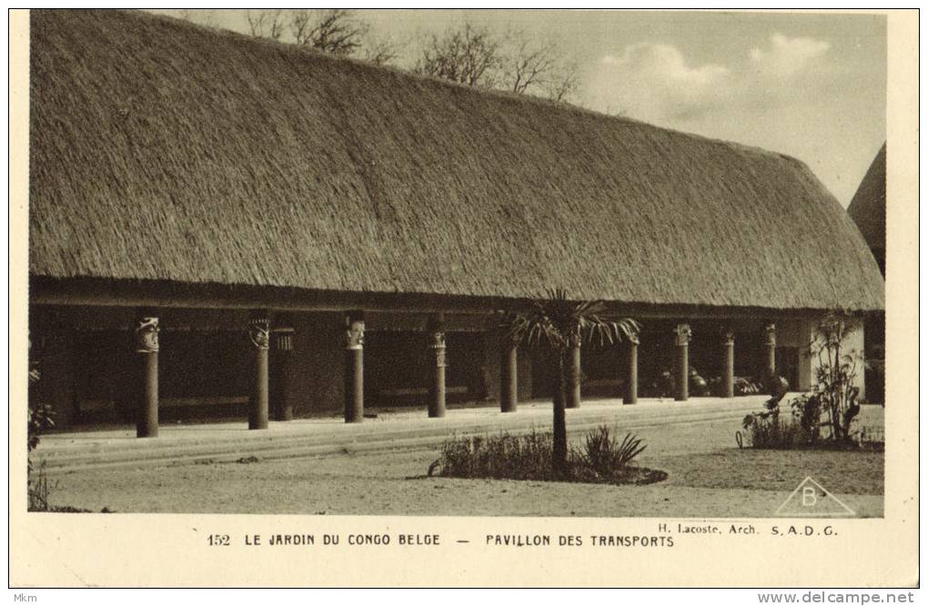 Pavillon Des Transports - Belgisch-Congo