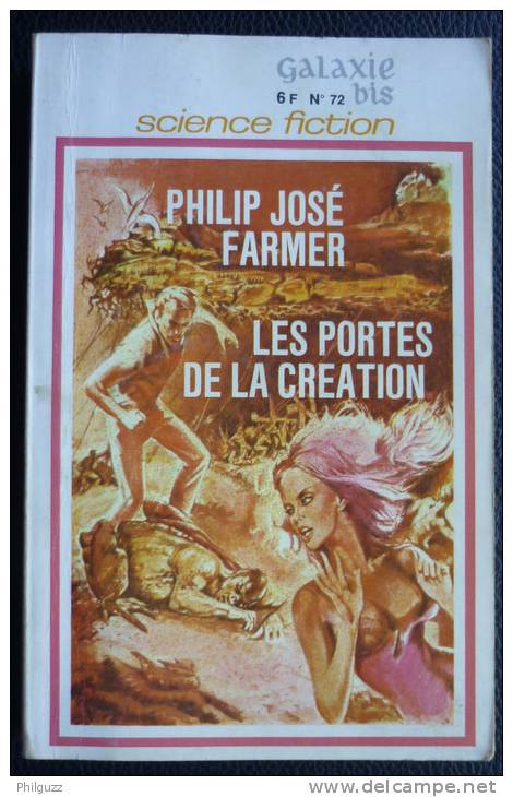 GALAXIE BIS N°015 1970 PHILIP JOSE FARMER LES PORTES DE LA CREATION OPTA - Opta