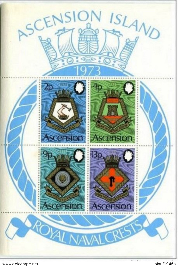 Pays :  45 (Ascension : Colonie Britannique)  Yvert Et Tellier N° : Bloc 6 (**) - Ascension