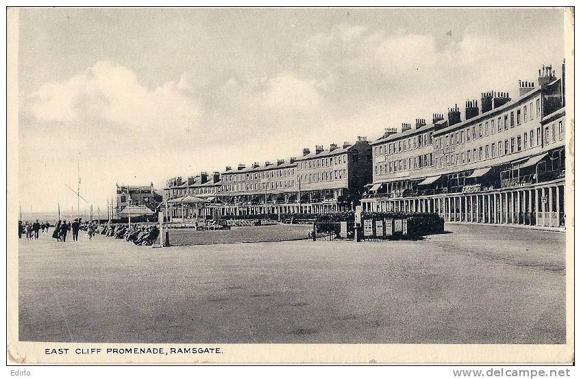 East Cliff Promenade  - RAMSGATE - Unused - Ramsgate