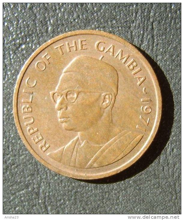 Gambia , 1 BUTUT 1971 - Gambia