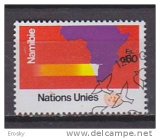 H0409 - ONU UNO GENEVE N°34 NAMIBIE - Usati