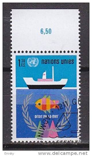 H0415 - ONU UNO GENEVE N°45 NAVIGATION - Gebruikt