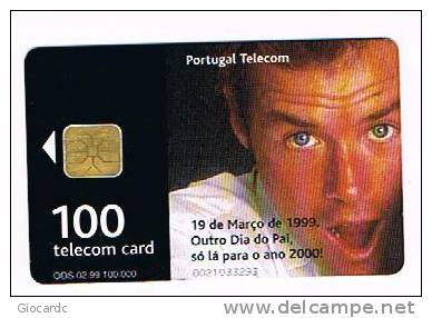 PORTOGALLO (PORTUGAL) -  PORTUGAL TELECOM  (CHIP) -  1999  DIA DO PAI 99         - USED °  -  RIF. 4178 - Portogallo