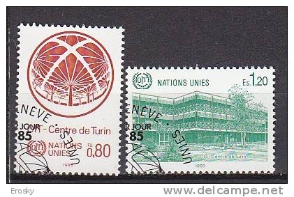 H0529 - ONU UNO GENEVE Yv N°127/28 OIT - Used Stamps