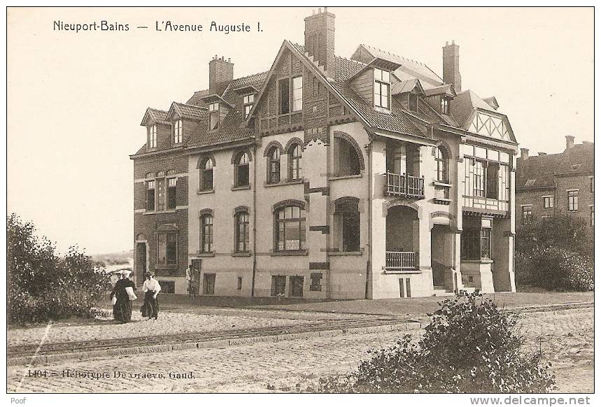 Nieuwpoort :  L'Avenue Auguste I --- Mooie Villas - Nieuwpoort