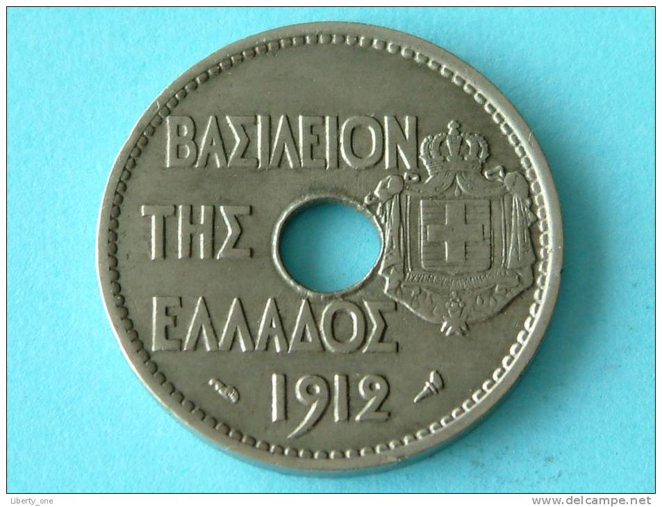 1912 - 20 LEPTA - KM 64 ( Uncleaned Coin - For Grade, Please See Photo ) ! - Grèce