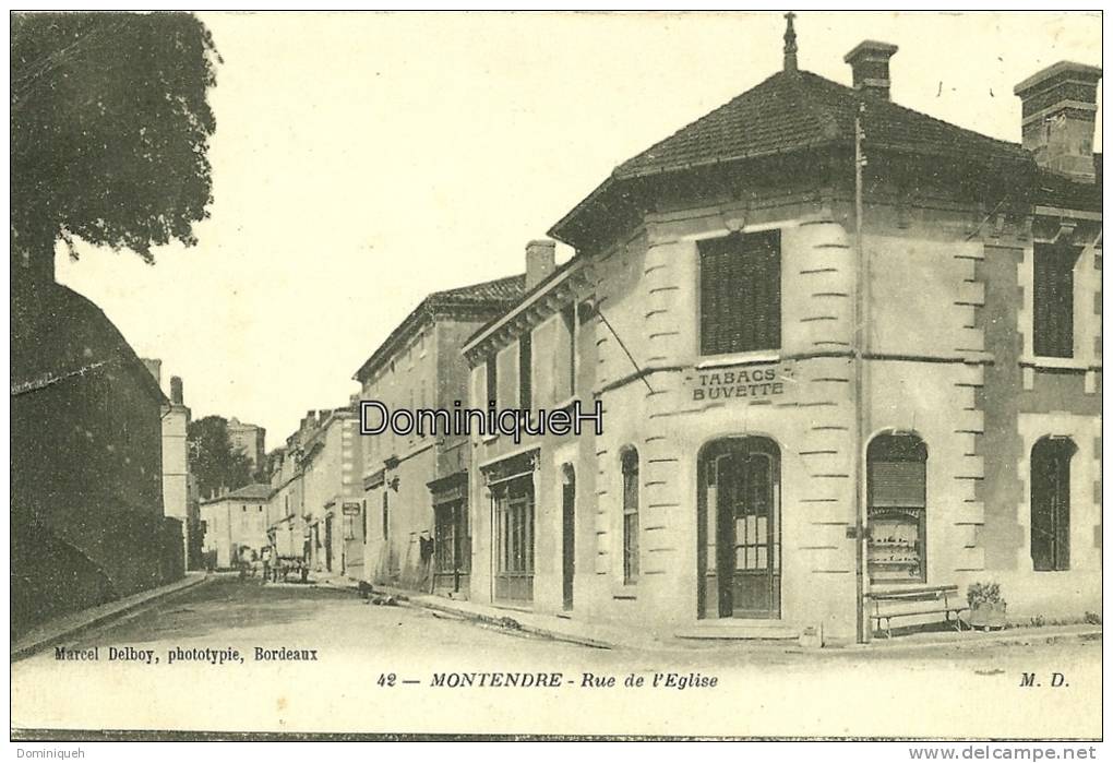 Rue De L'église Tabacs Buvette - Montendre