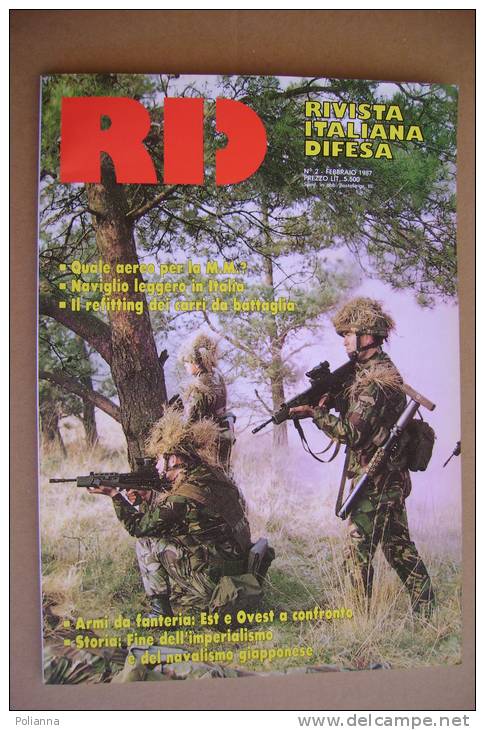 PAU/20 RID Rivista It. Difesa 1987/ELICOTTERI SOVIETICI/SOTTOMARINI/INTERVENTO NAVALE IT.GUERRA CIVILE SPAGNOLA - Italian