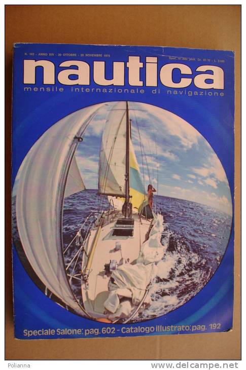 PAU/39 NAUTICA 1975/Salone Nautico Genova/Cabinati A Vela/motoscafi/battelli Pneumatici Da Diporto - Motori