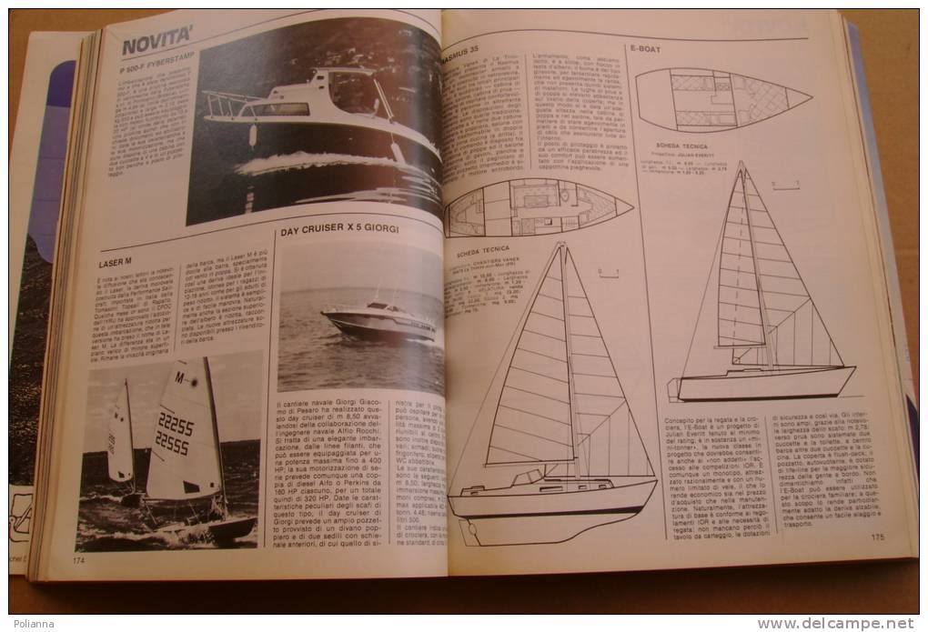 PAU/39 NAUTICA 1975/Salone Nautico Genova/Cabinati A Vela/motoscafi/battelli Pneumatici Da Diporto - Motores