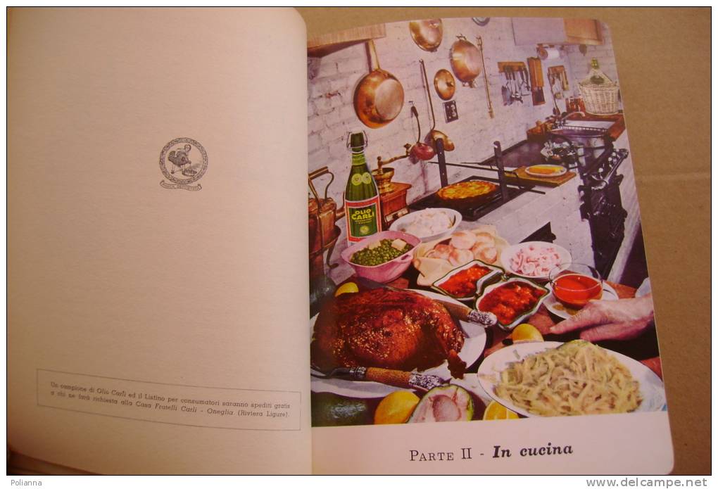 PAU/45 Pettini RICETTARIO CARLI Ed. Spec.1961/ricette/Edizione Speciale Del Cinquantenario 1961 - House & Kitchen