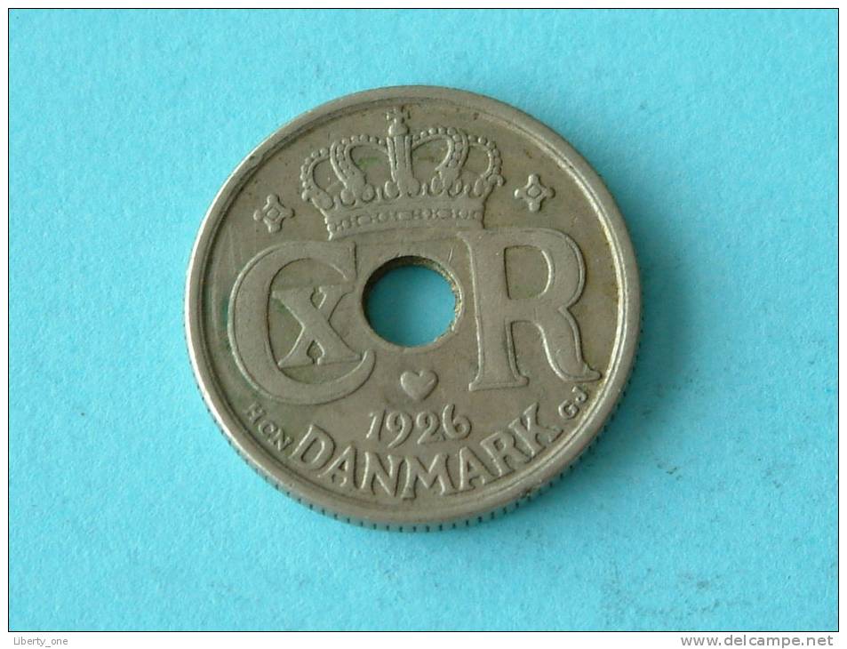 1926 - 10 ORE / KM 822.1 ( Uncleaned Coin / For Grade, Please See Photo ) !! - Danemark