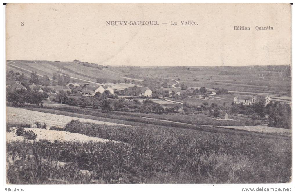 CPA - (89) Neuvy Sautour - La Vallée - Neuvy Sautour