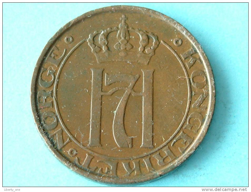 1938 - 5 ORE / KM 368 ( Uncleaned Coin / For Grade, Please See Photo ) !! - Norvège