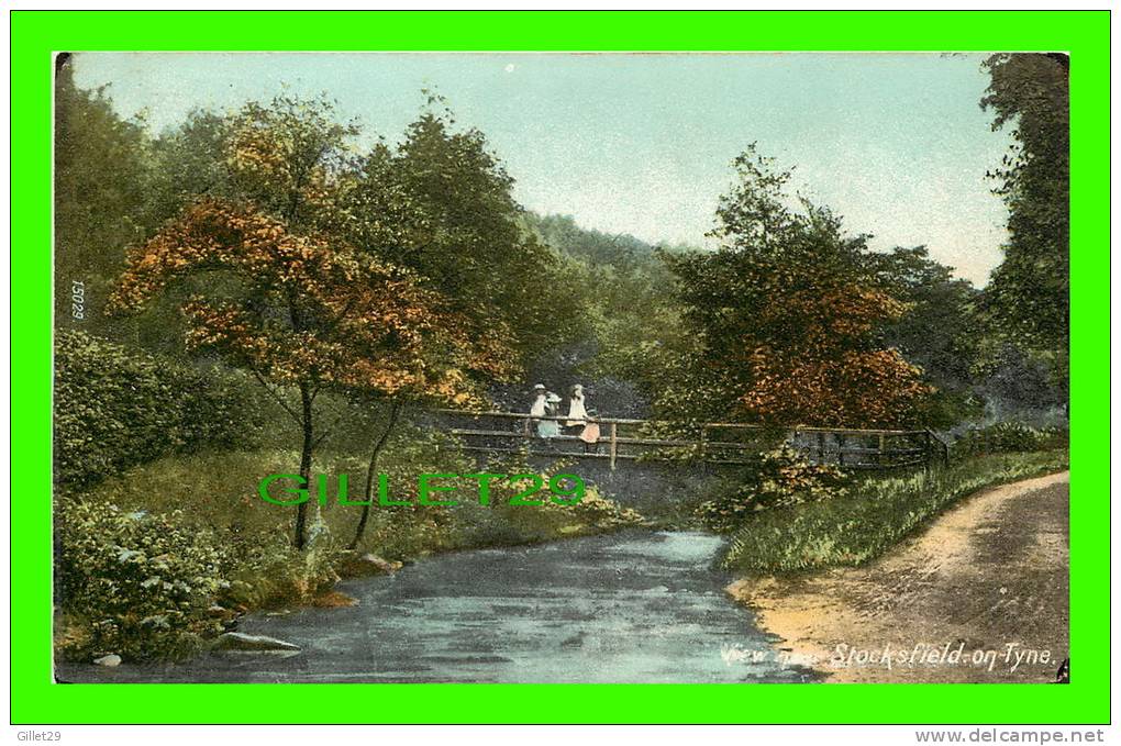 STOCKSFIELD-ON-TYNE, UK - VIEW - ANIMATED - TRAVEL IN 1907 - THE WRENCH SERIES No 15029 - - Sonstige & Ohne Zuordnung