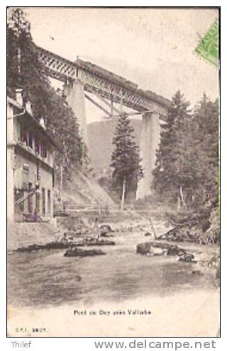 Vallorbe 14: Pont Du Day 1908 - Orbe