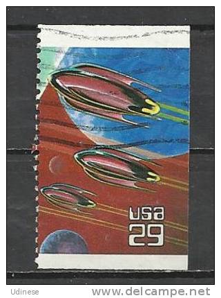 USA 1993 - SPACE FANTASY  - USED OBLITERE GESTEMPELT USADO - United States