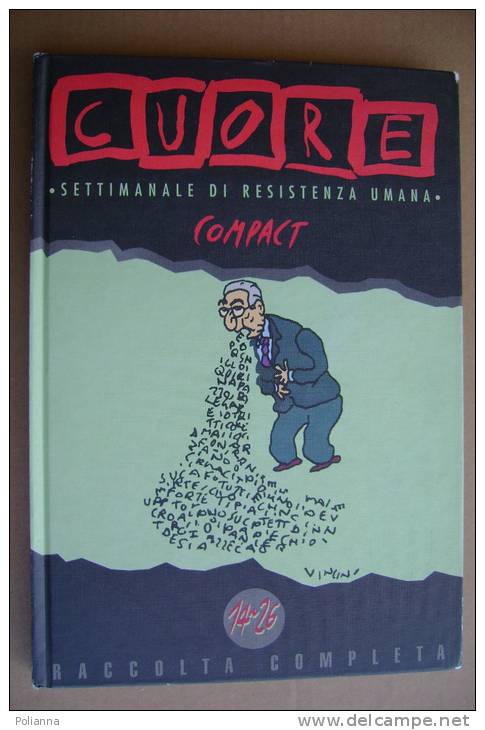 PAU/69 CUORE COMPACT 14-26/1991 Satira Politica Vincino - Société, Politique, économie