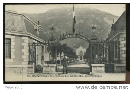 38 LA TRONCHE Hôpital Militaire De La Tronche, Près Grenoble, Entrée Principal - La Tronche