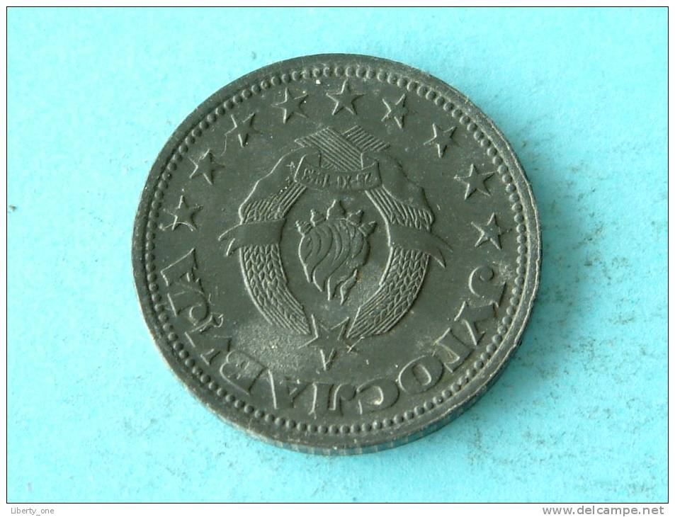 1945 - 2 DINARA / KM 27 ( Uncleaned Coin / For Grade, Please See Photo ) !! - Yougoslavie
