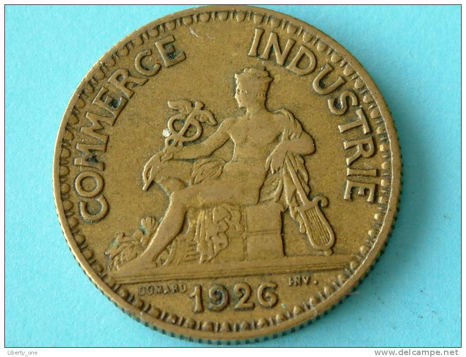 1926 - 2 FRANCS ( Chambres De Commerce ) KM 877 ( Uncleaned Coin / For Grade, Please See Photo ) !! - Autres & Non Classés