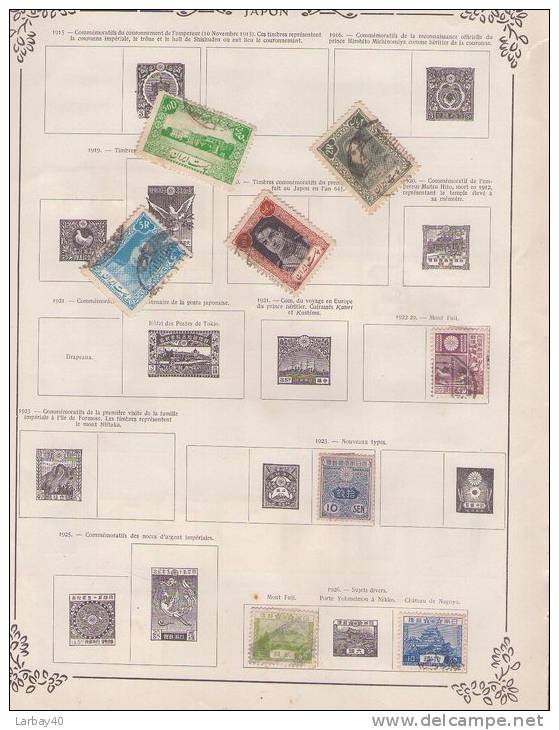 1 Lot    Timbres Ancien Japon Imperial Japanese Post - Gebraucht