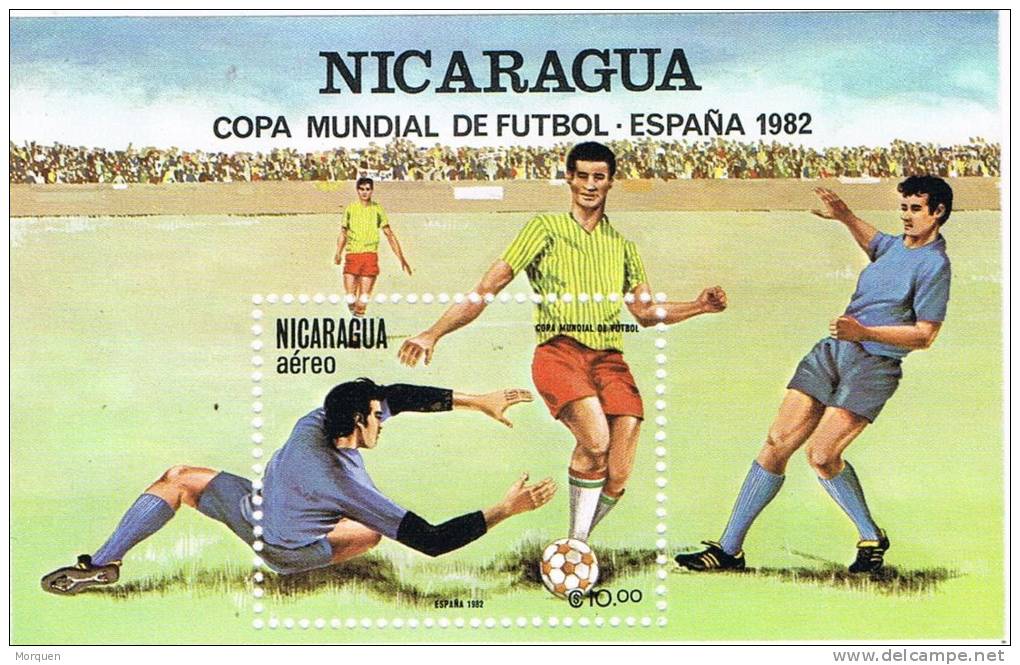 Lupa 1171. Hojita Nicaragua 1982. Mundial Futbol España 82. Football - 1982 – Espagne