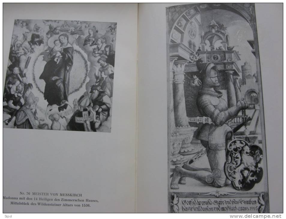Fürstlich Fürstenbergische Sammlungen  Zu Donaueschingen Verzeichnis Der Gemälde 1934 - Pittura & Scultura