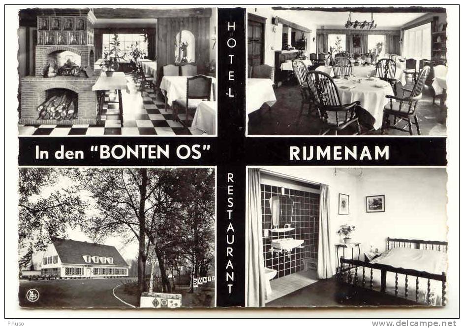 B3070    RIJMENAM / BONHEIDEN : Hotel Restaurant In Den Bonten Os - Bonheiden