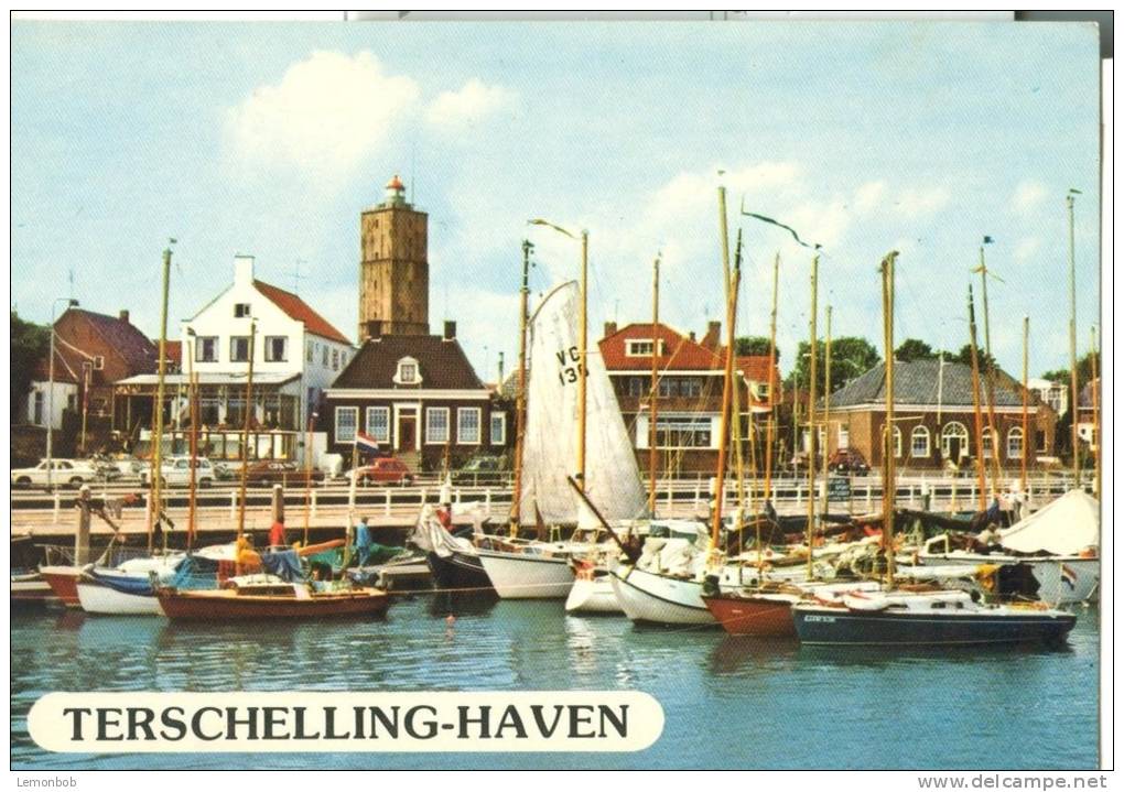 Holland, Netherlands, Terschelling-Haven, 1975 Used Postcard [P6578] - Terschelling