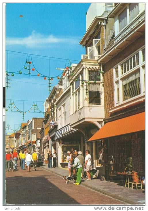 Holland, Netherlands, Zandvoort Kerk Straat, Church Street, 1979 Used Postcard [P6579] - Zandvoort