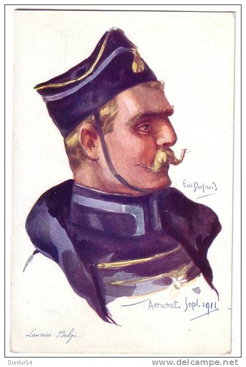 Militaria & MILITAIRE &  LANCIER BELGE - AERSCHOT 1914 -   ( .....de Émile DUPUIS ) - Dupuis, Emile