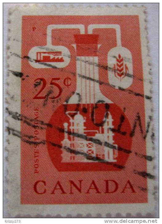 Canada 1956 Chemical Industry 25c - Used - Oblitérés