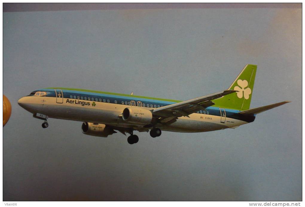 AER LINGUS        B 737 448    EI BXA / EDITION PI N° 622 - 1946-....: Moderne