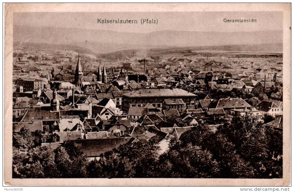 ALLEMAGNE : KAISERSLAUTERN (Pfalz) - Gesamtansicht - Kaiserslautern