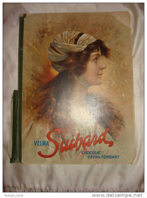 Ancien Carton Livre VELMA SUCHARD - Chocolat