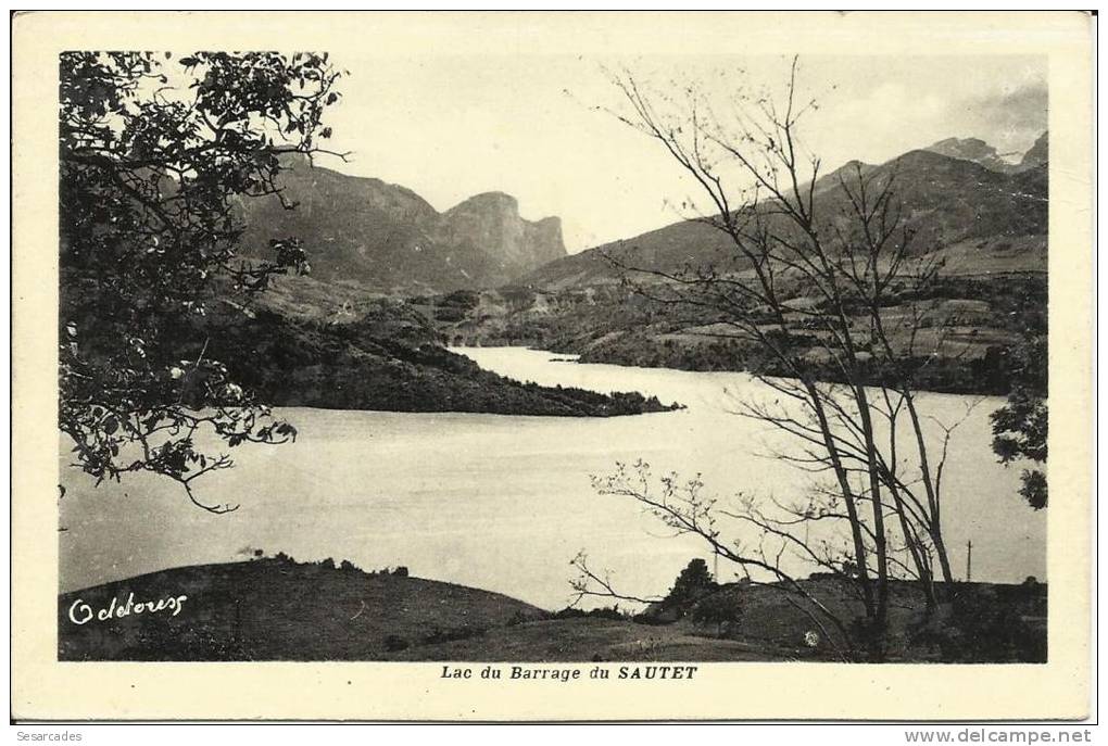 LAC DU BARRAGE DU SAUTET - Otros & Sin Clasificación