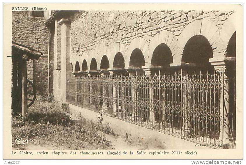 69 - SALLES - Le Cloître, Ancien Chapître Des Chanoinesses (Cim) - Gleize