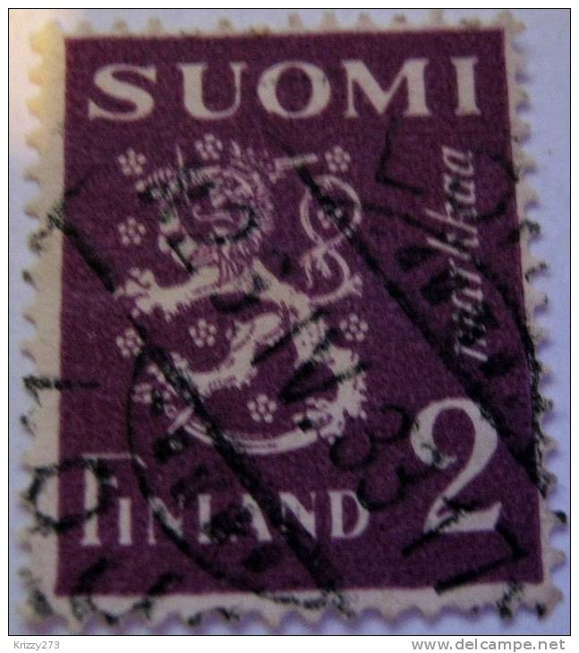 Finland 1930 Heraldic Lion 2m - Used - Usados