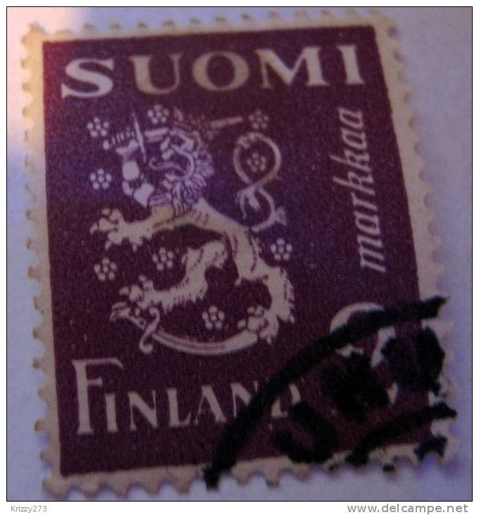 Finland 1930 Heraldic Lion 2m - Used - Usados