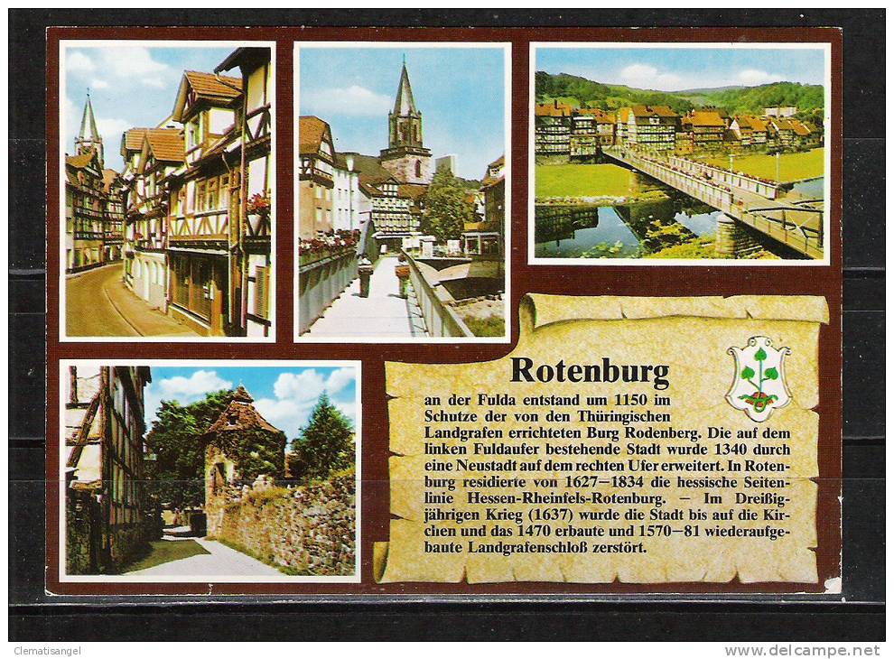 TOP!! ROTENBURG * VIER STADTANSICHTEN **!! - Rotenburg