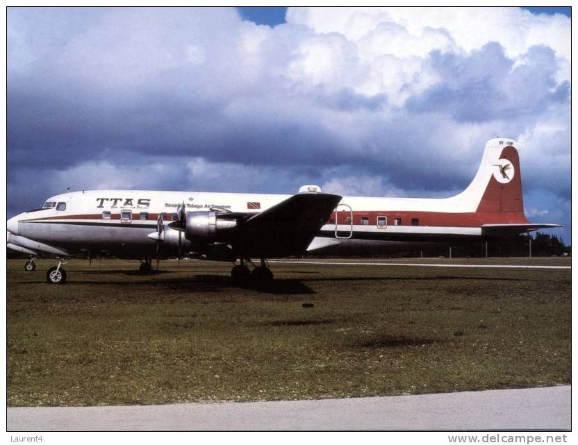 Aero (avi -32) - Avion - Airplane - DC 6B - TTAS - 1946-....: Moderne