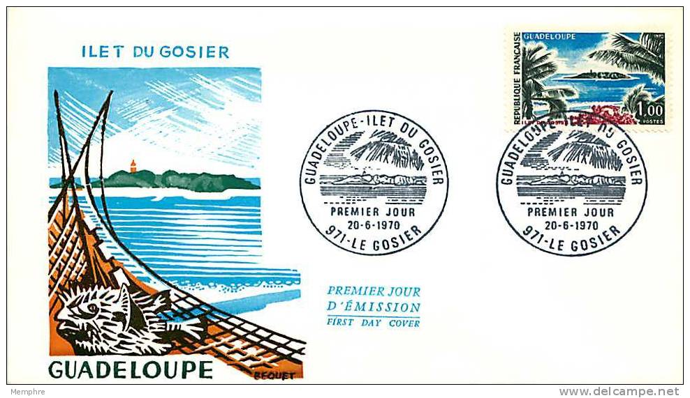 1970  Ilet Du Gasier - Martinique  Yv 1644 - 1970-1979