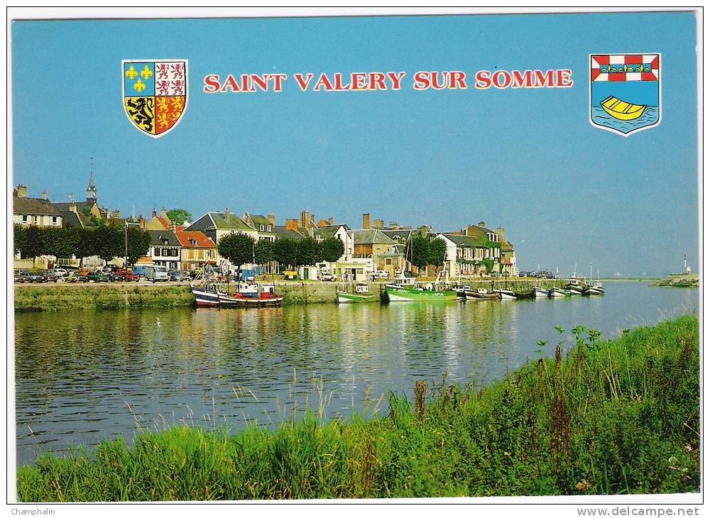 La Côte D´Opale - Saint-Valéry-sur-Somme - Vue Générale, Le Port Et La Somme - Saint Valery Sur Somme