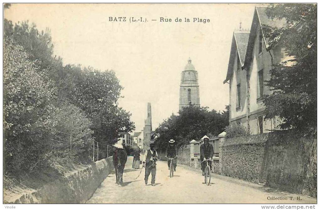 Loire-Atlantique-réf D 44-14 : Batz-sur-Mer    Bourg-de-Batz  : - Batz-sur-Mer (Bourg De B.)