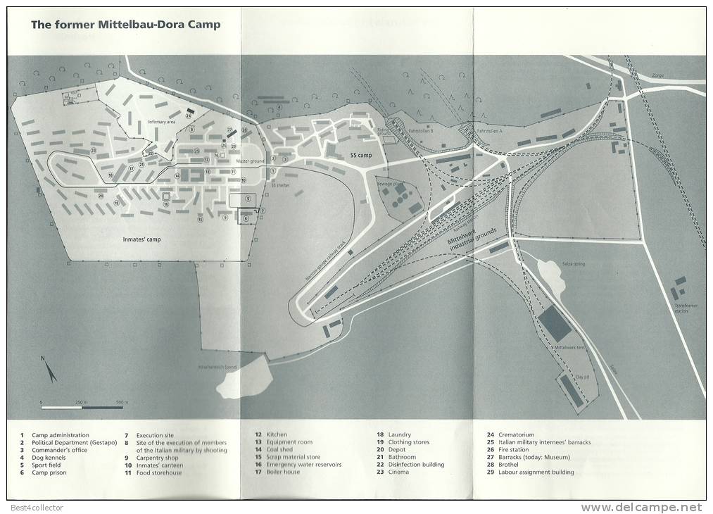 @@@ THE MITTELBAU-DORA CONCENTRATION CAMP MEMORIAL BROCHURE - Advertising