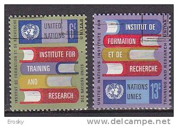 H0042 - ONU UNO NEW YORK N°186/87 - Used Stamps