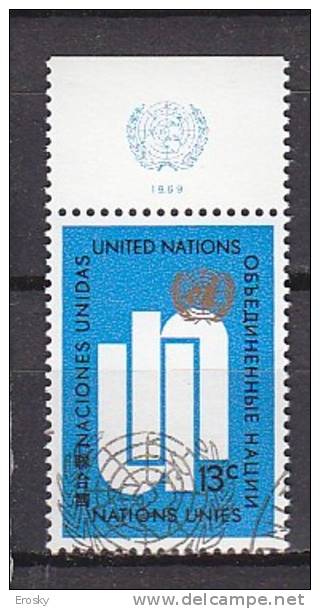 H0044 - ONU UNO NEW YORK N°190 AVEC TAB - Gebraucht