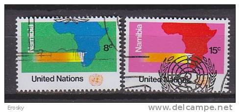 H0146 - ONU UNO NEW YORK N°233/34 - Used Stamps